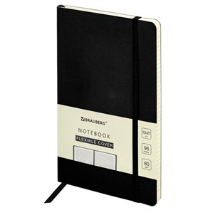 {{photo.Alt || photo.Description || 'Блокнот А5 (130х210 мм), BRAUBERG ULTRA, под кожу, 80 г/м2, 96 л., клетка, черный, 113004'}}