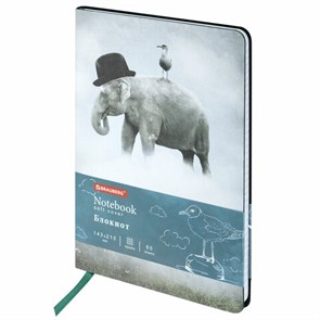 {{photo.Alt || photo.Description || 'Блокнот А5 (143x210 мм), BRAUBERG VISTA &quot;Spirit&quot;, под кожу, гибкий, 80 л., 112084'}}