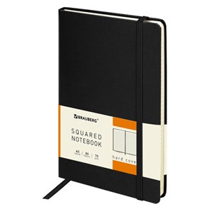 {{photo.Alt || photo.Description || 'Блокнот А5 (148x218 мм), BRAUBERG &quot;Metropolis&quot;, балакрон, 80 л., резинка, клетка, черный, 111585'}}