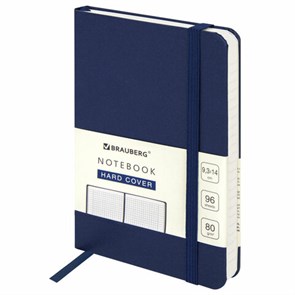 {{photo.Alt || photo.Description || 'Блокнот МАЛЫЙ ФОРМАТ (93х140 мм) А6, BRAUBERG ULTRA, балакрон, 80 г/м2, 96 л., клетка, темно-синий, 113053'}}