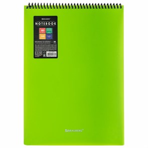 {{photo.Alt || photo.Description || 'Блокнот БОЛЬШОГО ФОРМАТА А4, 80 л., обложка пластик, клетка, BRAUBERG &quot;Metropolis&quot;, ЗЕЛЕНЫЙ, 115575'}}