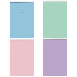 {{photo.Alt || photo.Description || 'Блокнот БОЛЬШОЙ ФОРМАТ А4 198х297 мм, 80 л., гребень, подложка, клетка, BRAUBERG &quot;Minimal Pastel&quot;, 116425'}}