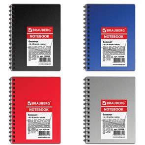 {{photo.Alt || photo.Description || 'Блокнот МАЛЫЙ ФОРМАТ А6 105х145 мм, 60 л., гребень, пластик+картон, клетка, BRAUBERG, &quot;Офис&quot;, 125398'}}