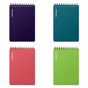 {{photo.Alt || photo.Description || 'Блокнот МАЛЫЙ ФОРМАТ А6, 102х146 мм, 80 л., спираль, пластик, клетка, ERICH KRAUSE, &quot;Reef&quot;, 63649'}}