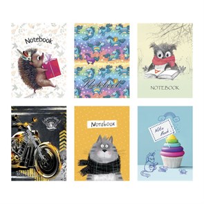 {{photo.Alt || photo.Description || 'Блокнот МАЛЫЙ ФОРМАТ А7 75x105 мм, 40 л., гребень, фольга, TWIN лак, клетка, &quot;МИКС 5&quot; (6 видов), 099104'}}