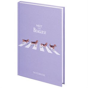 {{photo.Alt || photo.Description || 'Блокнот А5 134х206 мм, 80 л., твердый, клетка, выборочный лак, STAFF, &quot;Beagles&quot;, 114424'}}