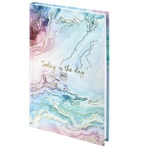 {{photo.Alt || photo.Description || 'Блокнот А5 134х206 мм, 80 л., твёрдый, клетка, тиснение фольгой, STAFF, &quot;Мрамор&quot;, 114428'}}