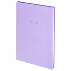 {{photo.Alt || photo.Description || 'Блокнот БОЛЬШОЙ ФОРМАТ 200х290 мм, А4, 80 л., твердый, клетка, BRAUBERG &quot;Minimal&quot;, сиреневый, 116434'}}