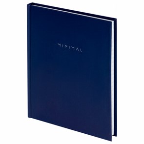 {{photo.Alt || photo.Description || 'Блокнот МАЛЫЙ ФОРМАТ 110х147 мм, А6, 80 л., твердый, клетка, BRAUBERG &quot;Minimal&quot;, синий, 116447'}}