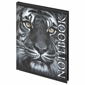 {{photo.Alt || photo.Description || 'Блокнот МАЛЫЙ ФОРМАТ 110х147 мм, А6, 80 л., твердый, клетка, выборочный лак, BRAUBERG, &quot;Тигровый&quot;, 123244'}}