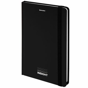 {{photo.Alt || photo.Description || 'Блокнот с резинкой в клетку 96 л., А5 (145х203 мм), твердая обложка, BRAUBERG, &quot;Insight&quot;, 113723'}}