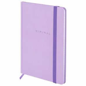 {{photo.Alt || photo.Description || 'Блокнот с резинкой в клетку 96 л., А5 145х203 мм, твердая обложка, BRAUBERG, &quot;Minimal сиреневый&quot;, 116322'}}