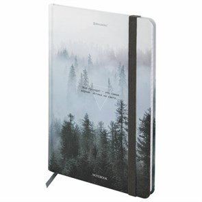 {{photo.Alt || photo.Description || 'Блокнот с резинкой в клетку 96 л., А5 145х203 мм, твердая обложка, BRAUBERG, &quot;Туман&quot;, 116315'}}