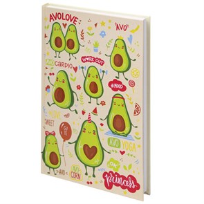 {{photo.Alt || photo.Description || 'Блокнот А5 (134х206 мм), 80 л., твёрдый, клетка, BRAUBERG KIDS, &quot;Авокадики&quot;, 114418'}}