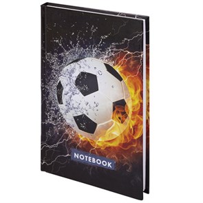 {{photo.Alt || photo.Description || 'Блокнот А5 (134х206 мм), 80 л., твёрдый, клетка, BRAUBERG KIDS, &quot;Футбол&quot;, 114419'}}