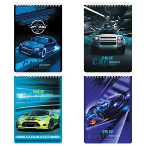 {{photo.Alt || photo.Description || 'Блокнот А5 (146х206 мм), 60 л., гребень, картон, клетка, BRAUBERG KIDS, &quot;Racing&quot;, 114363'}}