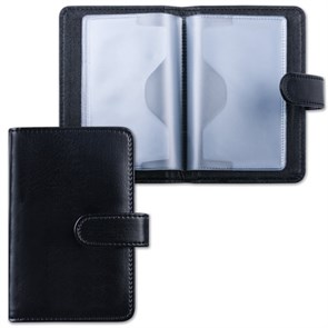 {{photo.Alt || photo.Description || 'Визитница/кредитница однорядная GALANT &quot;Ritter&quot;, на 24 карты, под гладкую кожу, застежка, черная, 235400'}}