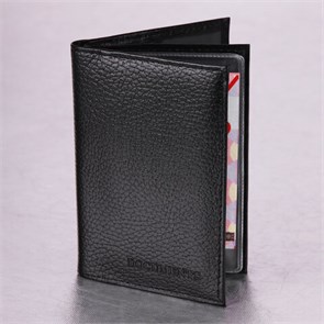 {{photo.Alt || photo.Description || 'Обложка для автодокументов и паспорта натуральная кожа флоттер, &quot;DOCUMENTS&quot;, черная, BRAUBERG 238193'}}