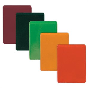 Обложка-карман двусторонняя для документов, карт, пропусков, 92х69 мм, ПВХ, цвет ассорти, ДПС, 1351.300 235880