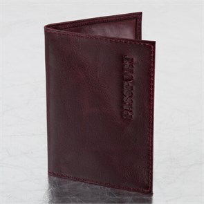 {{photo.Alt || photo.Description || 'Обложка для паспорта натуральная кожа &quot;Virginia&quot;, &quot;PASSPORT&quot;, бордовая, BRAUBERG, 237187'}}