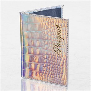 {{photo.Alt || photo.Description || 'Обложка для паспорта натуральная кожа кайман, &quot;PASSPORT&quot;, серебристая, STAFF &quot;Profit&quot;, 237206'}}