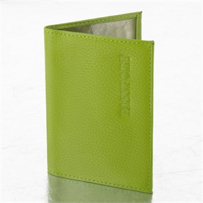 {{photo.Alt || photo.Description || 'Обложка для паспорта натуральная кожа флоттер, &quot;PASSPORT&quot;, салатовая, STAFF &quot;Profit&quot;, 237204'}}