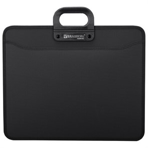 {{photo.Alt || photo.Description || 'Папка-портфель пластиковая БОЛЬШОГО ФОРМАТА BRAUBERG &quot;ПОРТФОЛИО&quot; А3 (470х380х130 мм), 3 отделения, черная, 223081'}}