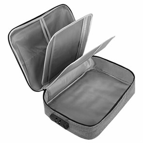 {{photo.Alt || photo.Description || 'Папка-органайзер для документов с кодовым замком СЕРЫЙ ВОДОНЕПРОНИЦАЕМЫЙ А4, BRAUBERG DOCS, 271960'}}