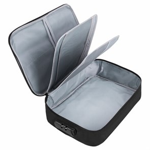 {{photo.Alt || photo.Description || 'Папка-органайзер для документов с кодовым замком ЧЕРНЫЙ ВОДОНЕПРОНИЦАЕМЫЙ А4, BRAUBERG DOCS, 271959'}}