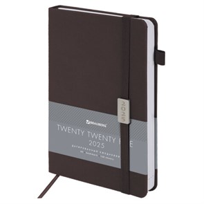 {{photo.Alt || photo.Description || 'Ежедневник датированный 2025, А5, 138x213 мм, BRAUBERG &quot;Control&quot;, под кожу, держатель для ручки, коричневый, 115846'}}