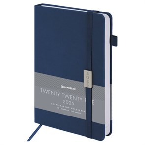 {{photo.Alt || photo.Description || 'Ежедневник датированный 2025, А5, 138x213 мм, BRAUBERG &quot;Control&quot;, под кожу, держатель для ручки, синий, 115845'}}