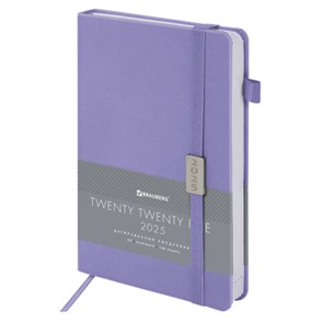 {{photo.Alt || photo.Description || 'Ежедневник датированный 2025, А5, 138x213 мм, BRAUBERG &quot;Control&quot;, под кожу, держатель для ручки, сиреневый, 115850'}}