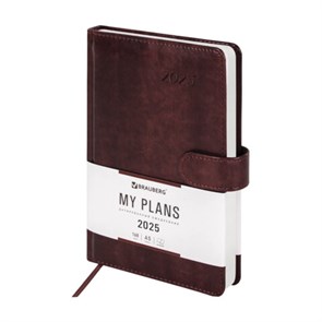 {{photo.Alt || photo.Description || 'Ежедневник датированный 2025, А5, 138x213 мм, BRAUBERG &quot;Legend&quot;, под кожу, застежка, коричневый, 115794'}}