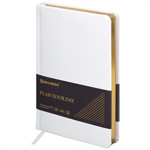 {{photo.Alt || photo.Description || 'Ежедневник недатированный А5 138х213 мм, BRAUBERG &quot;Iguana&quot;, под кожу, 160 л., белый, 114458'}}