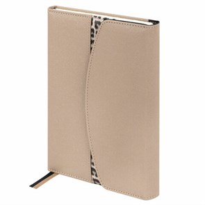 {{photo.Alt || photo.Description || 'Ежедневник недатированный А5 155х213 мм BRAUBERG &quot;Wild&quot;, под кожу, магнит, 160 л., LEO бежевый, 116232'}}