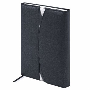 {{photo.Alt || photo.Description || 'Ежедневник недатированный А5 155х213 мм BRAUBERG &quot;Wild&quot;, под кожу, магнит, 160 л., ZEBRA, черный, 116233'}}