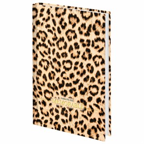 {{photo.Alt || photo.Description || 'Ежедневник недатированный А5 145х215 мм, ламинированная обложка с фольгой, 160 л., STAFF, &quot;Леопард&quot;, 115567'}}