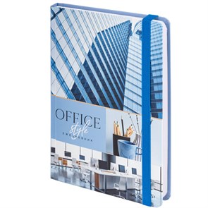 {{photo.Alt || photo.Description || 'Ежедневник недатированный с резинкой А5 (145х203 мм), BRAUBERG, твердый, 128 л., &quot;Офис&quot;, 114554'}}