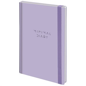 {{photo.Alt || photo.Description || 'Ежедневник недатированный с резинкой А5 145х203 мм, BRAUBERG, твердый, 160 л., &quot;Minimal&quot;, сиреневый, 116300'}}