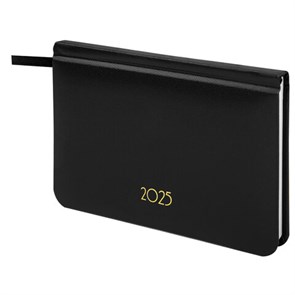 {{photo.Alt || photo.Description || 'Еженедельник датированный 2025 МАЛЫЙ ФОРМАТ 95х155 мм А6, BRAUBERG &quot;Select&quot;, балакрон, черный, 115983'}}