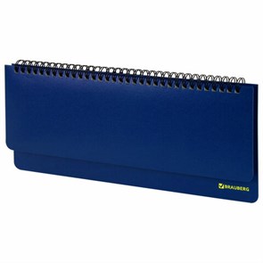 {{photo.Alt || photo.Description || 'Планинг настольный недатированный (305x140 мм) BRAUBERG &quot;Select&quot;, балакрон, 60 л., синий, 111698'}}