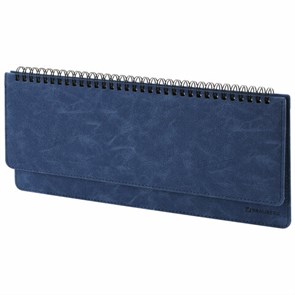 {{photo.Alt || photo.Description || 'Планинг настольный недатированный (305x140 мм) BRAUBERG &quot;Status&quot;, под кожу, 60 л., темно-синий, 113373'}}