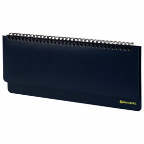 {{photo.Alt || photo.Description || 'Планинг настольный недатированный (305х140 мм) BRAUBERG &quot;Select&quot;, балакрон, 60 л., темно-синий, 123798'}}