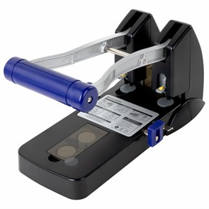 {{photo.Alt || photo.Description || 'Дырокол металлический МОЩНЫЙ BRAUBERG &quot;EXTRA Heavy duty&quot;, до 160 листов, черно-синий, 272722'}}