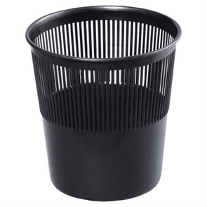 {{photo.Alt || photo.Description || 'Корзина для бумаг BRAUBERG сетчатая, 9 л, черная, 237001'}}