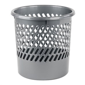 {{photo.Alt || photo.Description || 'Корзина для бумаг STAFF &quot;Basic&quot; сетчатая, 11 л, серая, 237918'}}