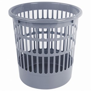 {{photo.Alt || photo.Description || 'Корзина для бумаг STAFF &quot;Basic&quot; сетчатая, 9 л, серая, 237916'}}