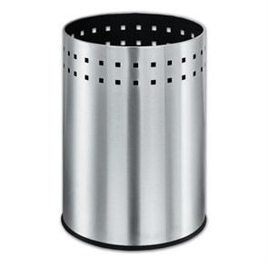 {{photo.Alt || photo.Description || 'Урна-корзина для мусора 12 литров &quot;Bionic&quot;, МАТОВАЯ, перфорированная, LAIMA, 232268'}}