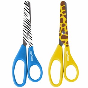 {{photo.Alt || photo.Description || 'Ножницы ЮНЛАНДИЯ &quot;САФАРИ&quot;, 130 мм, с цветной печатью, картонная упаковка с подвесом, ассорти, 236986'}}