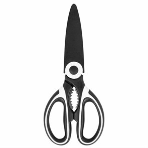 {{photo.Alt || photo.Description || 'Ножницы кухонные DASWERK, 210 мм, с орехоколом, открывашкой, футляром для лезвий, 608904'}}